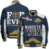NBA Denver Nuggets For Ever Varsity Jacket, Baseball Jacket - bazzada Store