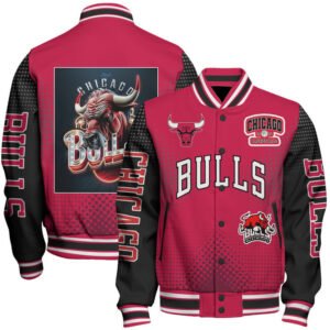 Chicago Bulls NBA Varsity Jacket, Baseball Jacket - bazzada Store
