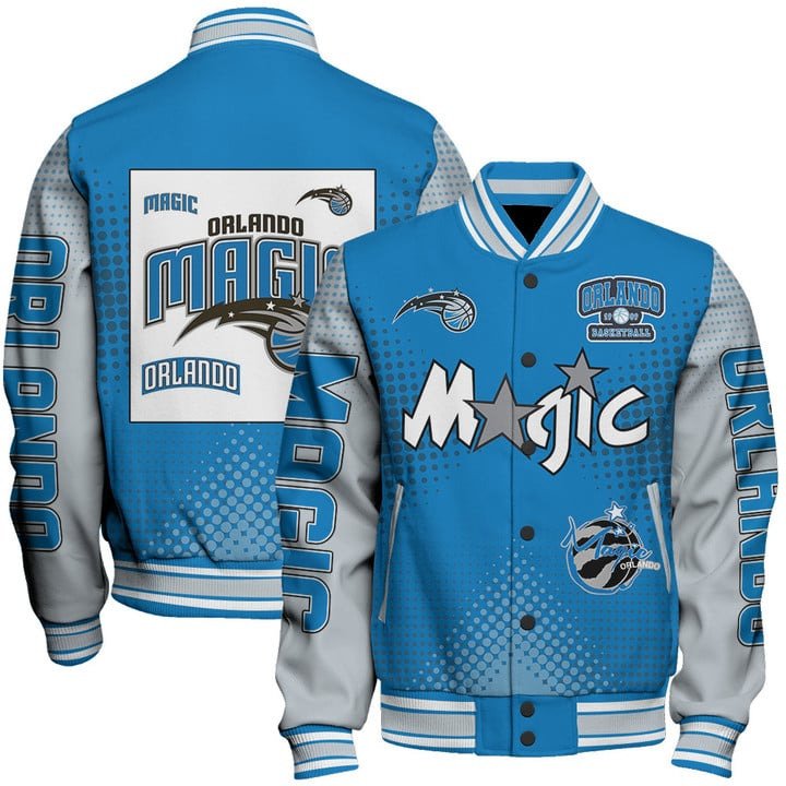 Orlando Magic NBA Varsity Jacket, Baseball Jacket - bazzada Store