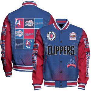 La Clippers NBA Varsity Jacket, Baseball Jacket - bazzada Store