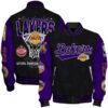 Los Angeles Lakers - National Basketball Association Logo Varsity Jacket, Baseball Jacket - bazzada Store