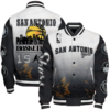San Antonio Spurs - National Basketball Association Aop Varsity Jacket, Baseball Jacket - bazzada Store