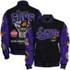 Phoenix Suns - National Basketball Association Logo Varsity Jacket, Baseball Jacket - bazzada Store
