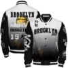 Brooklyn Nets - National Basketball Association Aop Varsity Jacket, Baseball Jacket - bazzada Store