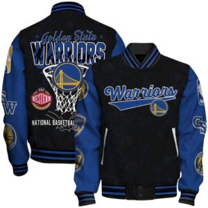 Golden State Warriors - Nba National Basketball Association Varsity Jacket, Baseball Jacket Sfat - bazzada Store