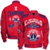 Washington Wizards - X Champions Basketball Team Print Varsity Jacket, Baseball Jacket - bazzada Store