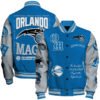 Orlando Magic - National Basketball Association Print Varsity Jacket, Baseball Jacket - bazzada Store
