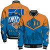 NBA New York Knicks Team Logo Sport Pattern Varsity Jacket, Baseball Jacket - bazzada Store