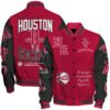 Houston Rockets - National Basketball Association Print Varsity Jacket, Baseball Jacket - bazzada Store