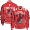 Portland Trail Blazers - X Champions Basketball Team Print Varsity Jacket, Baseball Jacket - bazzada Store