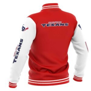 Houston Texans Classic But Amazing Men's and Women's High Quality Baseball Jacket Size XS - 3XL - bazzada Store