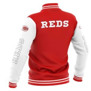 Cincinnati Reds Classic But Amazing Men's and Women's Premium Quality Baseball Jacket Size XS-5XL - bazzada Store