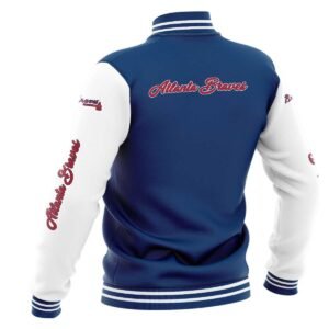 Atlanta Braves Classic But Amazing Men's and Women's Premium Quality Baseball Jacket Size XS-5XL - bazzada Store