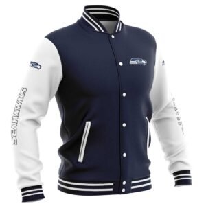 Seattle Seahawks Classic But Amazing Men's and Women's Premium Quality Baseball Jacket Size XS-5XL GTS000209 - bazzada Store