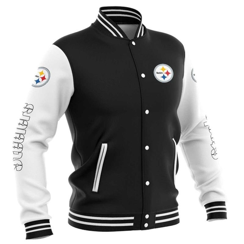Pittsburgh Steelers Classic But Amazing Men's and Women's Premium Quality Baseball Jacket Size XS-5XL GTS002072 - bazzada Store
