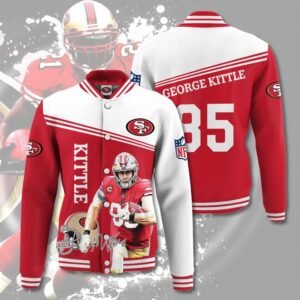 San Francisco 49ers Kittle 85 Limited Edition Full 3D All Over Print Baseball Jacket Unisex Sizes S-5XL GTS000600 - bazzada Store