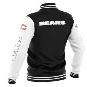 Chicago Bears Limited Edition Men's and Women's 3D Full Print Baseball Button Jacket Adult Sizes XS-5XL DM425 - bazzada Store