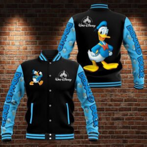 Love Donald Duck Father'S Day Mother'S Day Cartoon Movie Baseball Jacket - bazzada Store