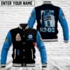 Personalized R2 D2 Robot Star Wars Movie Fans Halloween Xmas Baseball Jacket - bazzada Store