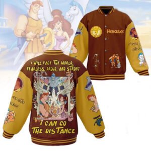I Will Face The World Fearless Proud And Strong Hercules Fan Baseball Jacket - bazzada Store
