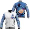 Moody Eeyore Donkey Winnie The Pooh Cartoon Fans Gift Baseball Jacket - bazzada Store