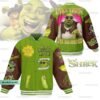 Personalized Shrek Face Baseball Jacket, Shrek Face Unisex Baseball Jacket - bazzada Store