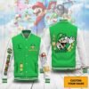 Personalized Super Mario Baseball Jacket, Custom Super Mario Unisex Jacket - bazzada Store