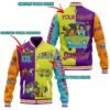 Personalized Scooby Doo Mystery Machine Where Are You Baseball Jacket - bazzada Store